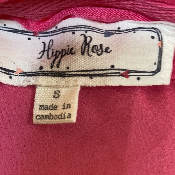 Pretty Hippie Rose ombré blouse. - Picture 3 of 4